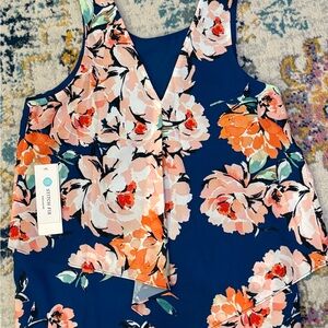 Cooper & Ella Multicolor Floral Blouse